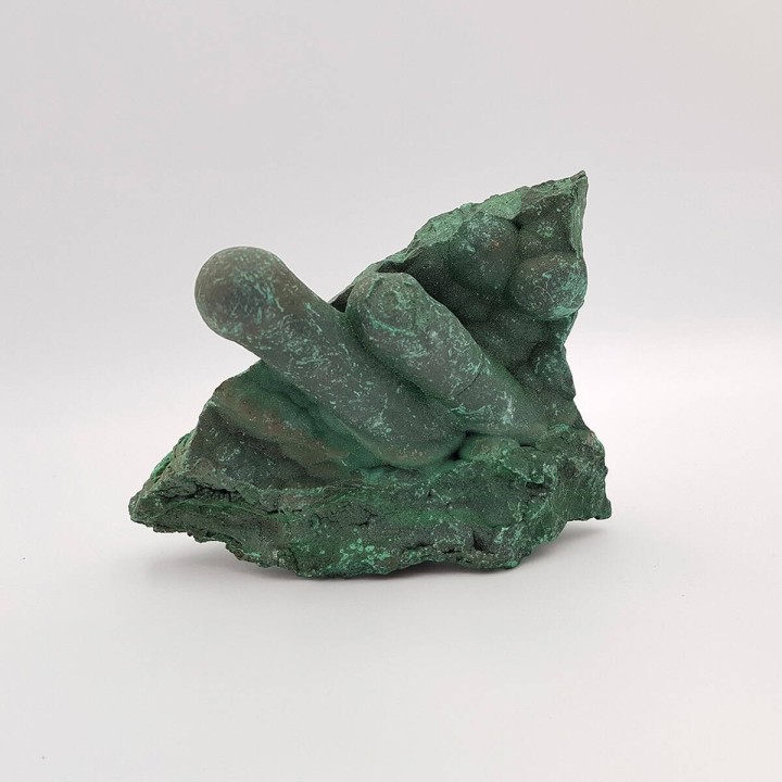 Stalagmite en malachite