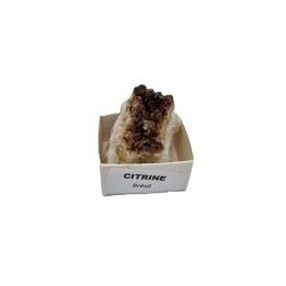 citrine, améthyste chauffée