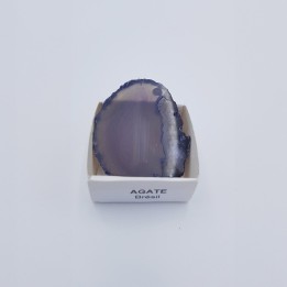 tranche agate noir (agate coloré)