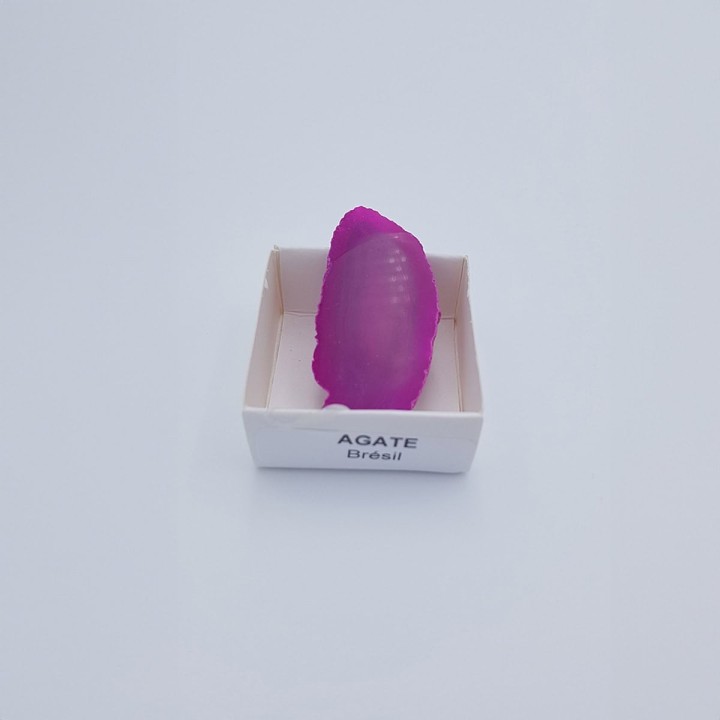 tranche agate rose (agate coloré)