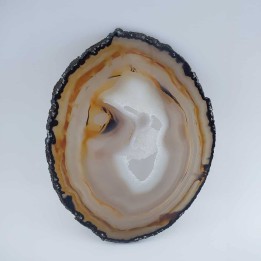 Grande tranche d'agate