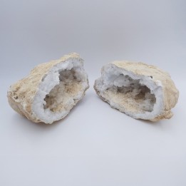 Géode de quartz du Maroc