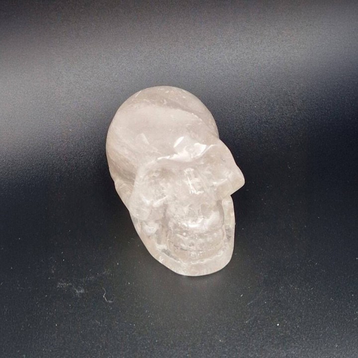 Crâne de cristal sculptée