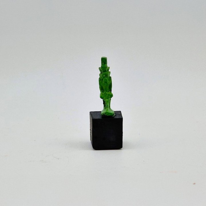 Moulage d'une amulette de Néfertoum