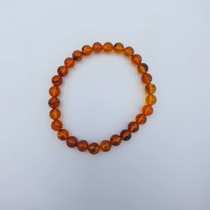 Bracelet en ambre de 7mm