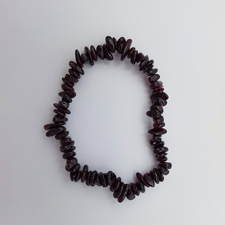 bracelet en grenat