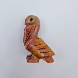 Pélican en pierre, sculpture animale